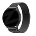 Bandz Amazfit GTR Mini Milanese Loop Armband (Schwarz)
