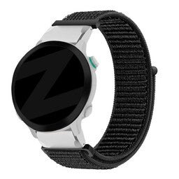 Bandz Garmin Instinct E - 45mm Nylon Loop Armband (Schwarz)