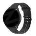 Bandz Maoo Ventura Patterned Silicone Strap (Black)