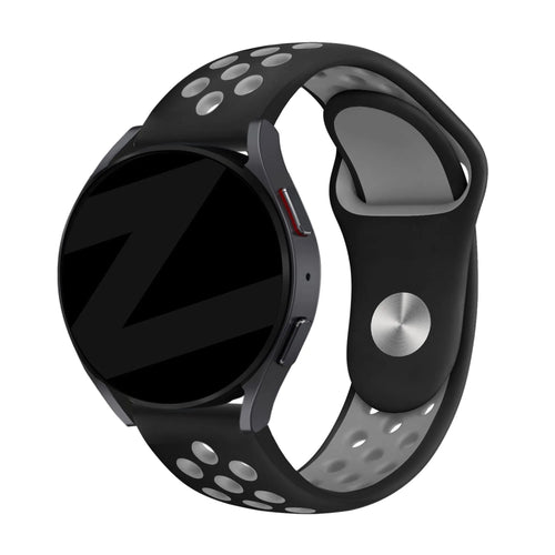 Bandz Suunto Race 2 Sport Strap 'Deluxe' (Black/Grey)