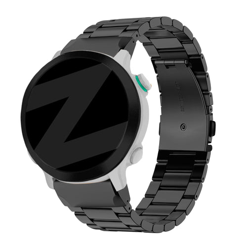 Bandz Garmin Descent MK3i - 51mm Steel Strap 'Classic' (Black)