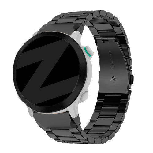 Bandz Garmin Forerunner 945 Stahlarmband 'Classic' (Schwarz)