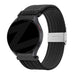Bandz OnePlus Watch Lite Gewebtes Nylonarmband (Schwarz)