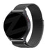 Bandz Amazfit Bip 3 (Pro) Milanese Loop Armband (Schwarz)