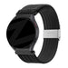 Bandz Suunto Run gewebtes Nylonarmband (schwarz)
