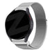 Bandz Samsung Galaxy Watch 6 Classic 43mm Milanese Loop Armband (Silber)