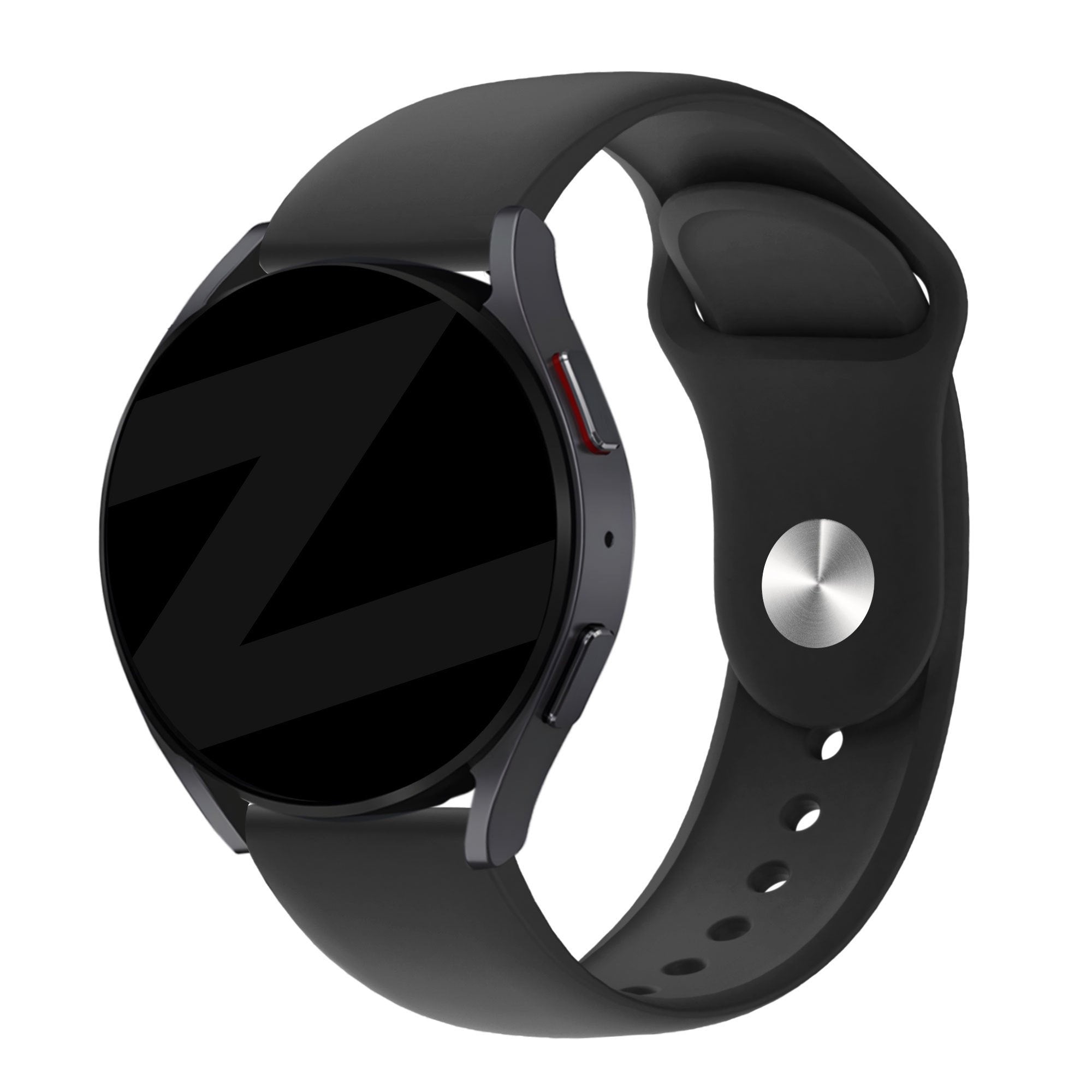 Bandz Huawei Watch 5 - 46mm Sportarmband 'Deluxe' (Schwarz)