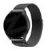 Bandz Withings Steel HR Sport Milanese Loop Armband (Schwarz)
