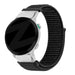 Bandz Garmin MARQ Nylon Loop Armband (Schwarz)