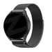 Bandz Garmin Forerunner 245 Milanese Loop Armband (Schwarz)