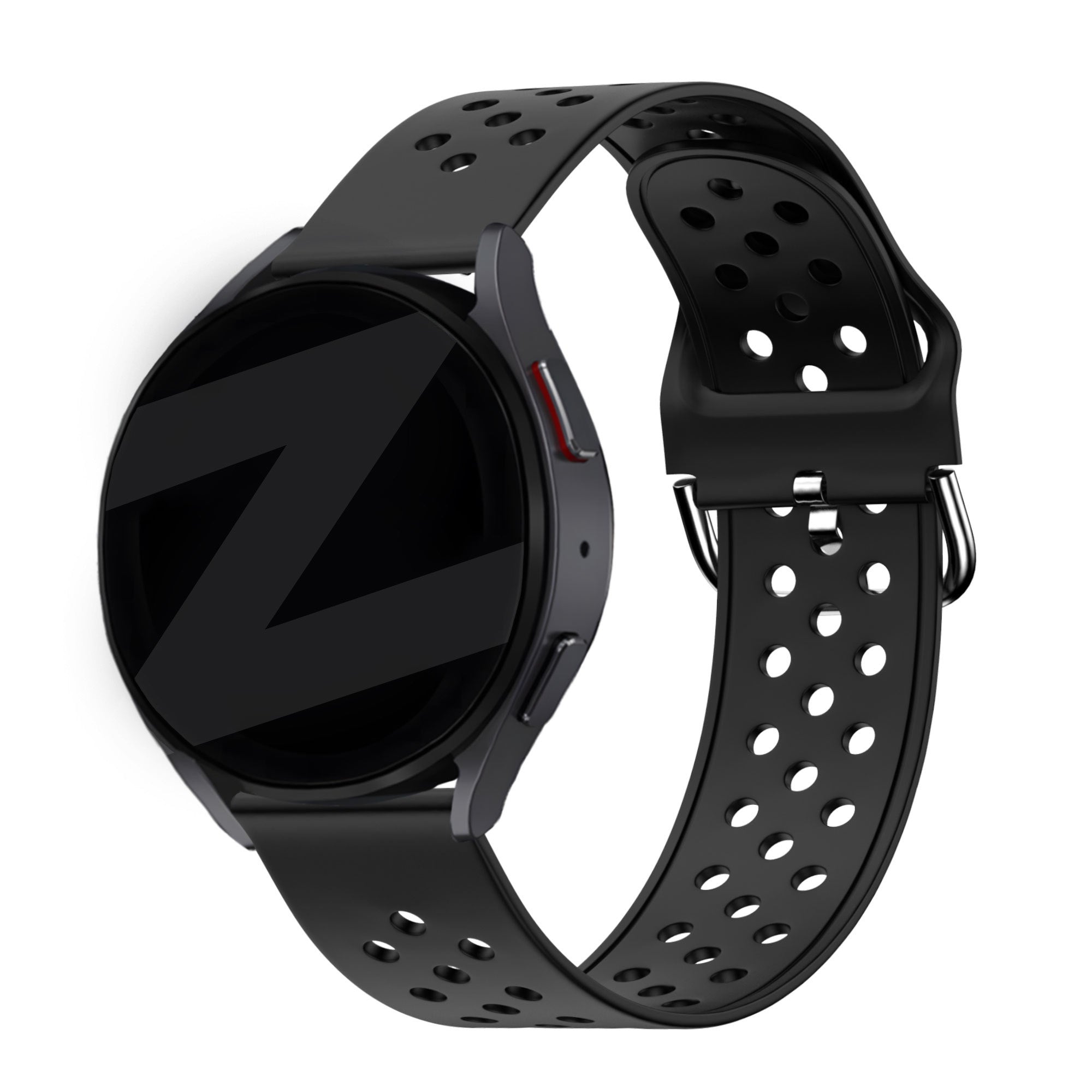 Bandz Huawei Watch 5 - 46mm Sportarmband 'Air' (Schwarz)
