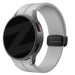 Bandz Samsung Galaxy Watch 6 - 40mm Silicone Strap with D-Buckle (Grey)
