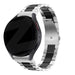 Bandz Samsung Galaxy Watch 5 44mm klassisches Stahlarmband (Silber/Schwarz)