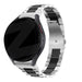 Bandz Samsung Galaxy Watch 4 40mm klassisches Stahlarmband (Silber/Schwarz)