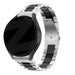 Bandz Samsung Galaxy Watch 5 Pro klassisches Stahlarmband (Silber/Schwarz)