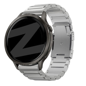 Bandz Garmin Venu 3 Titan Gliederarmband (Silber)