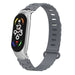 Xiaomi Mi Band 7 TPU Armband mit Rahmen (Dunkelgrau)