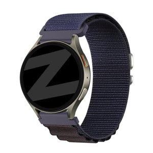Bandz Coros Apex 4 - 42mm Alpine Nylonarmband (Indigo Blau)