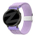Bandz Garmin Forerunner 70 Gewebtes Nylonarmband (Hell Lila)