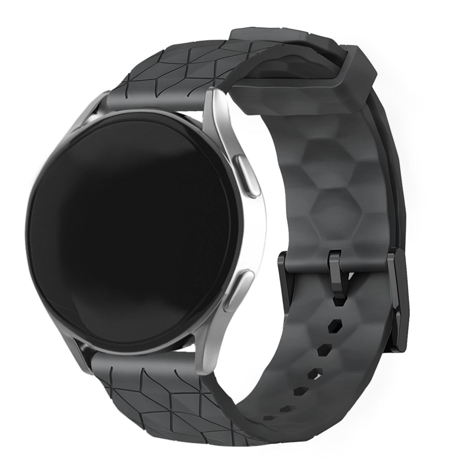 Xiaomi Watch S3 Hexa Silikonarmband (Schwarz)