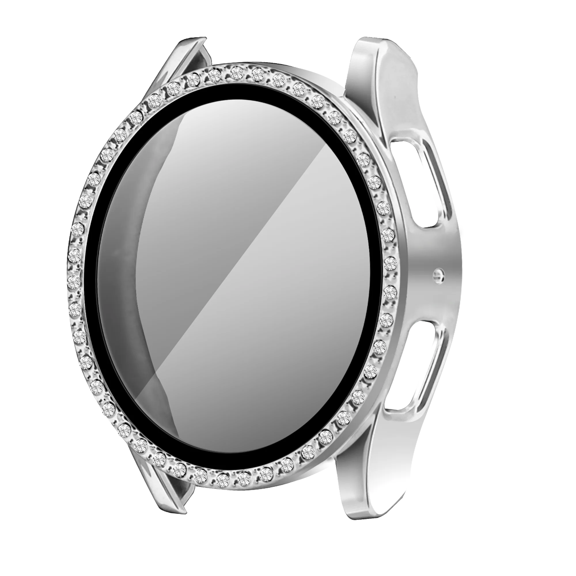 Samsung Galaxy Watch 7 - 40mm Diamond Case with Glass (Silver)