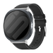 Samsung Galaxy Watch 8 Classic Leather Grain Strap (Black)