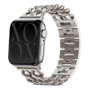 xoxo Wildhearts Apple Watch Stahlarmband - Ketten-Armband (Starlight) - 38/40/41/42mm