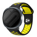 Samsung Galaxy Watch 8 Classic Sportarmband (Schwarz/Gelb)