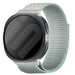 Samsung Galaxy Watch 8 Classic Nylonarmband (Hell Türkis Blau)