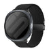 Samsung Galaxy Watch 9 - 40mm Geflochtenes Armband mit P-Schnalle (Schwarz)