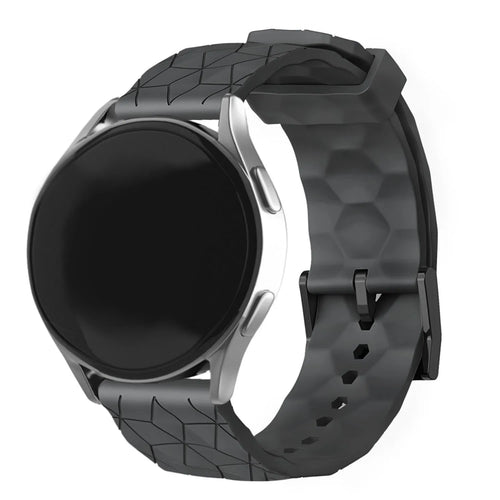 Suunto 9 Peak Pro Silikonarmband Sechseck (schwarz)