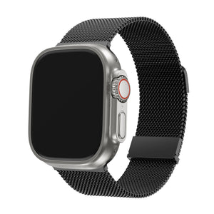 BALR Apple Watch Ultra Milanese Strap (Black)