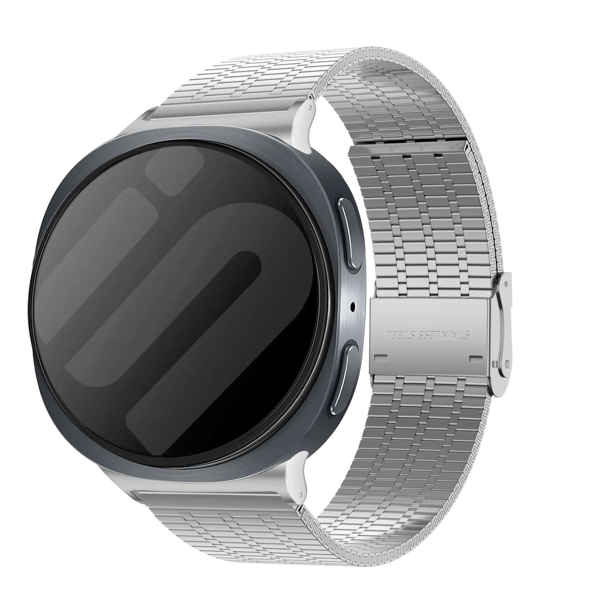 Samsung Galaxy Watch 8 - 44mm Feines Stahlarmband (Silber)