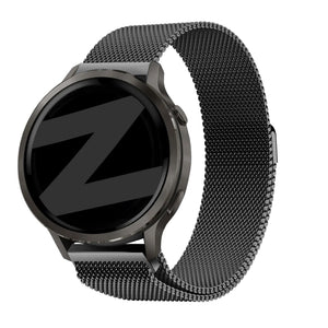 Bandz Garmin D2 Air X15 Milanese Loop Armband (Schwarz)