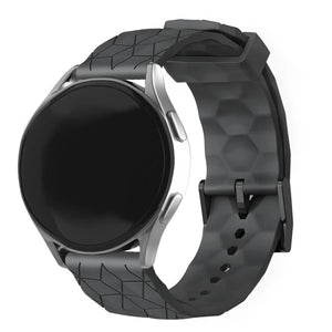 Coros Pace 2 Silicone Hexa Strap (Black)