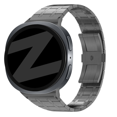 Bandz Samsung Galaxy Watch 8 - 40mm Stahlarmband 'Royal' (Schwarz)