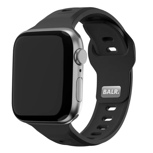 BALR Apple Watch Ultra Outdoor Silicone Strap (Black)
