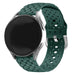 Samsung Galaxy Watch 7 - 40mm gewebtes Silikonarmband (Dunkelgrün)