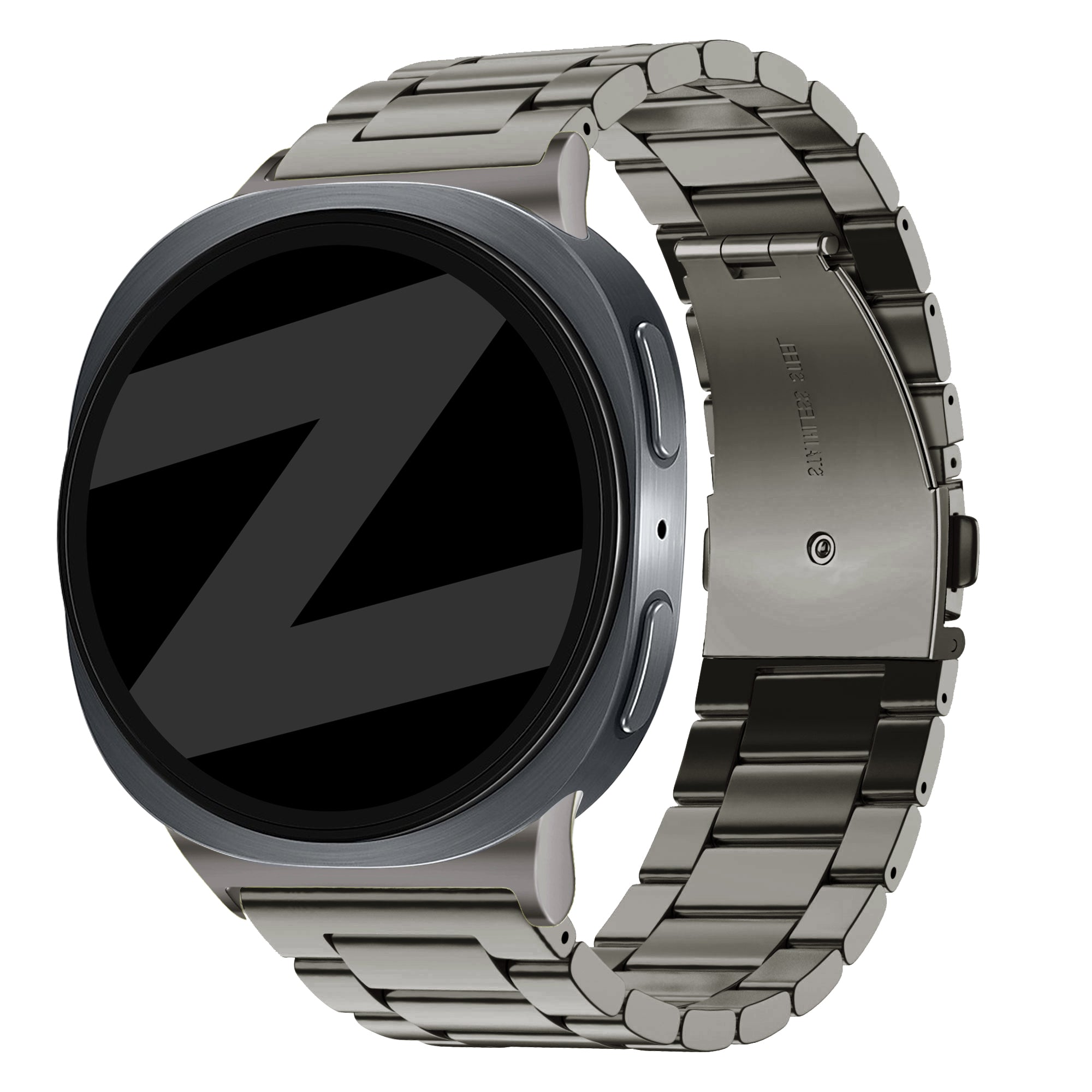 Bandz Samsung Galaxy Watch 8 - 40mm Steel Strap 'Classic' (Graphite)