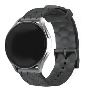 Oppo Watch X2 Silikon Hexa Armband (Schwarz)