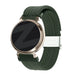 Bandz Pebble Round 2 - 14mm Gewebtes Nylonarmband (Grün)
