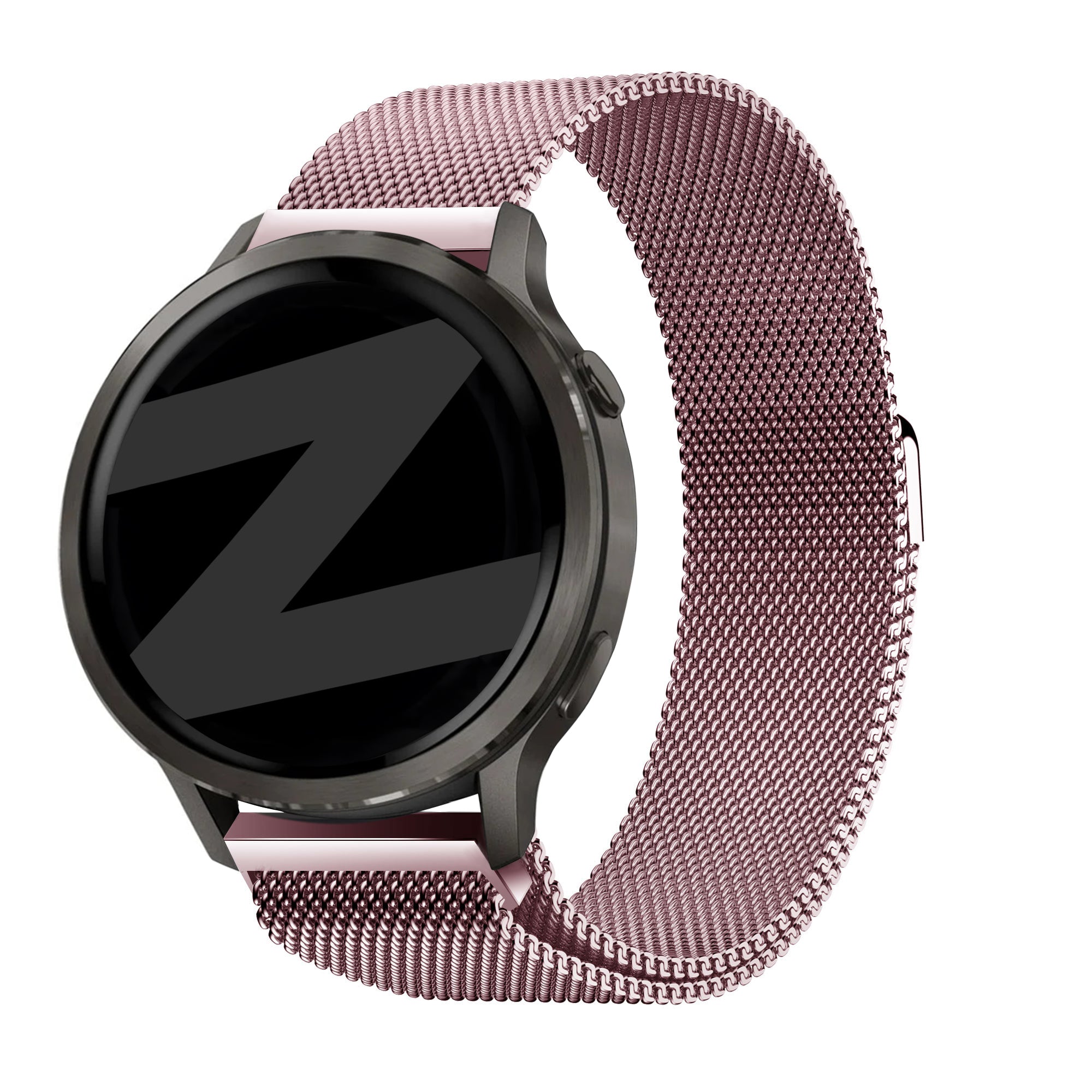 Bandz Garmin Venu 2s Milanese Loop Armband (Rosa)