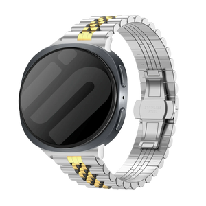 Samsung Galaxy Watch 8 Classic Jubilee Steel Strap (Silver/Gold)