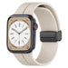 Apple Watch magnetisch D-Schnalle Armband (Sandweiß)