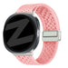 Bandz Samsung Galaxy Watch 8 Classic Vintage Nylon Armband (Rosa)