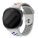 Samsung Galaxy Watch 8 Classic Sportarmband ( Weiß/Mehrfarbig)