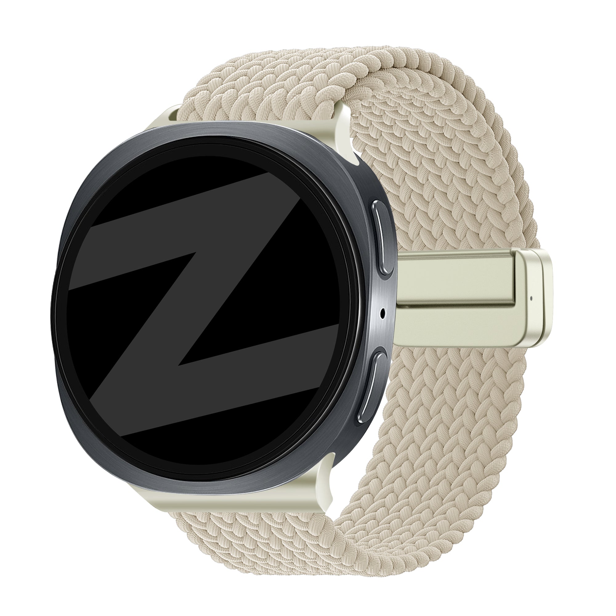 Bandz Samsung Galaxy Watch 8 Classic Magnetisches Geflochtenes Armband (Polarstern)