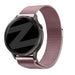 Bandz Garmin Forerunner 70 Milanese Loop Armband (Rosa)