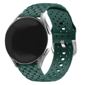 Coros Apex 42mm Braided Silicone Strap (Dark Green)