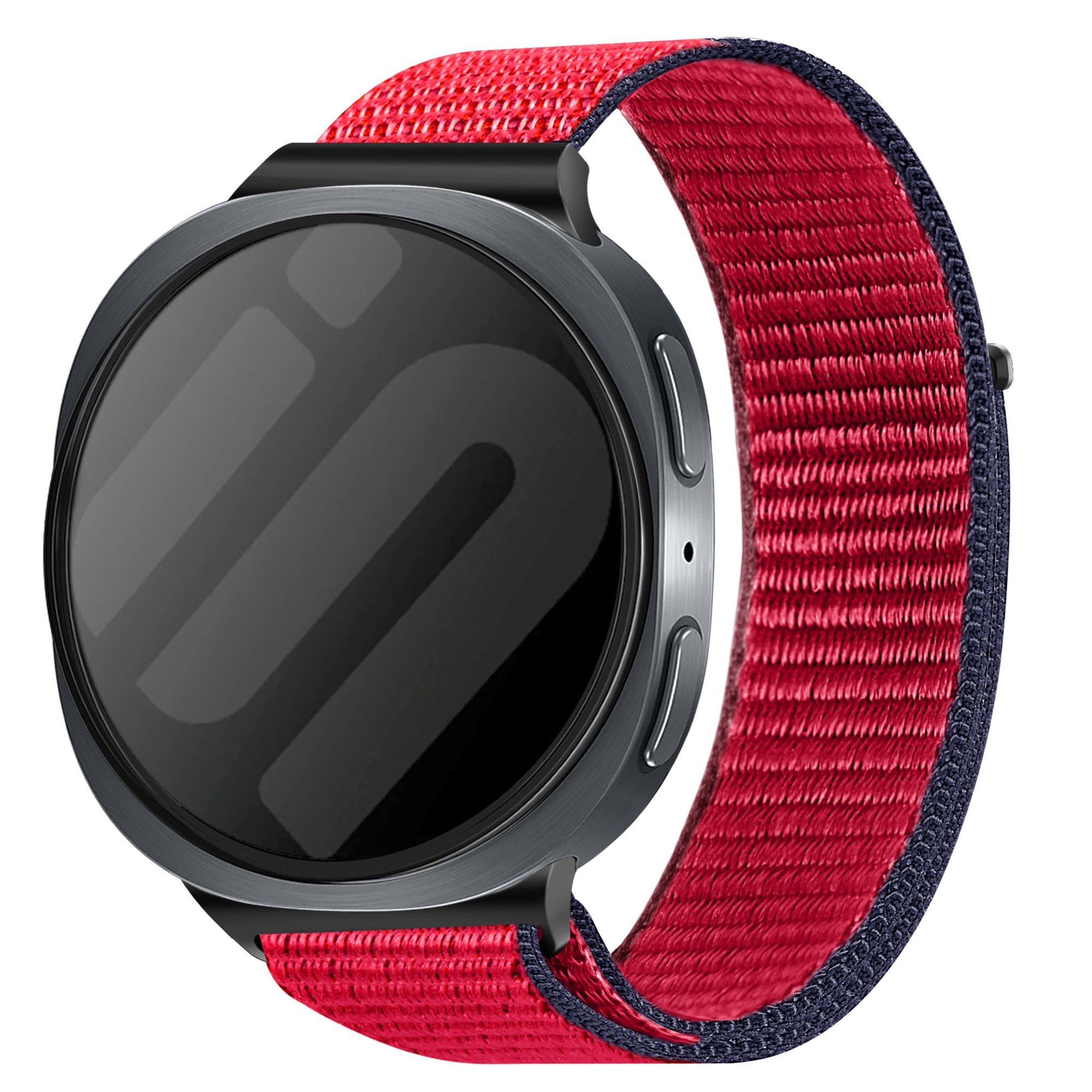 Samsung Galaxy Watch 8 Classic Nylonarmband (Rot Mix)